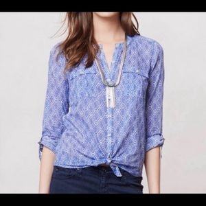ANTHROPOLOGIE Holding Horses Shirt